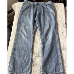 Flypaper Men's Blue Bootcut Jeans